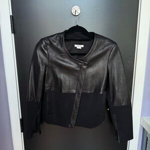 Helmut Lang Black Leather Jacket